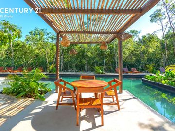 Duplex Garden en Planta Baja en Tulum entrega Otoño 2025