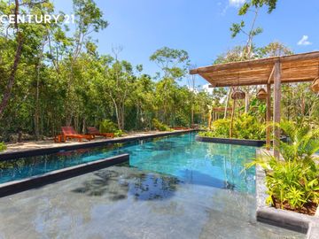 Duplex Garden en Planta Baja en Tulum entrega Otoño 2025