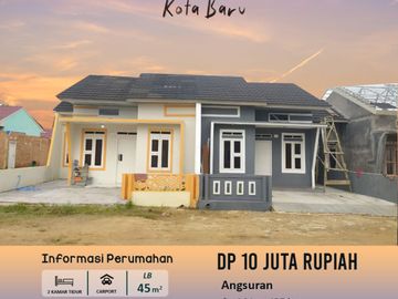 rumah kamar 2 di deket kampus ITERA