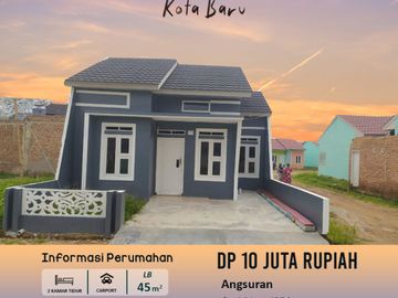 rumah kamar 2 di deket kampus ITERA