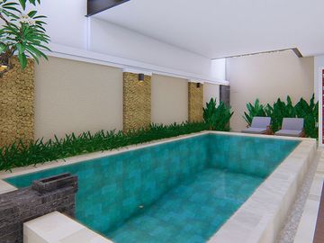DIJUAL VILLA DESIGN BERKELAS MODERN DI KUTA SELATAN BALI