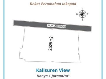 5 Menit ke Jl. Raya Kalisuren, Tanah Datar 1 Jt-an/m², SHM