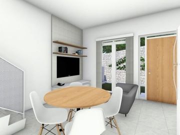 Rumah villa 2 lantai, Bergaya Tropis, Lokasi Premium dan Strategis