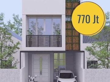 Rumah dijual SHM 2 Lantai terbaru fasilitas bagus cluster eksklusif THE SMART MANSION