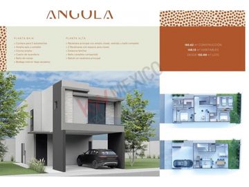 Casa moderna y fina. Angola. Techos con altura. Juárez Chih.