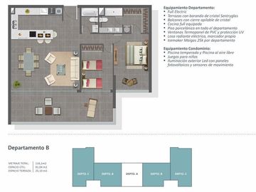 Departamento en Venta en Playa Blanca