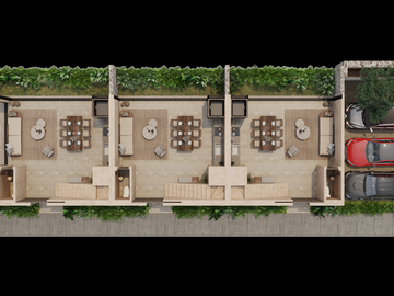 Town Houses de lujo en venta en Tulum