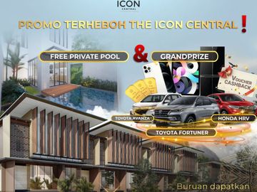 Cicilan 8.5 jt Free kolam Renang | The Icon Central