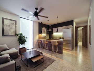 DEPARTAMENTO EN VENTA EN MÉRIDA YUCATÁN EN SANTA GERTRUDIS COPÓ