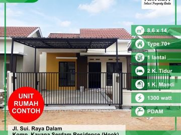 Rumah Murah lokasi Serdam, Pontianak, Kalimantan Barat