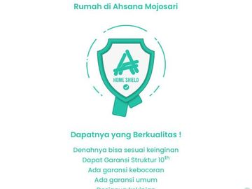 Rumah Syariah Smarthome Murah garansi 10 tahun Mojosari