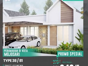 Rumah Syariah Smarthome Murah garansi 10 tahun Mojosari