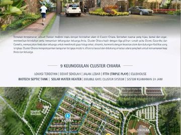 Cluster Chiara dengan Desain Mewah @Suvarna Sutera di Tangerang