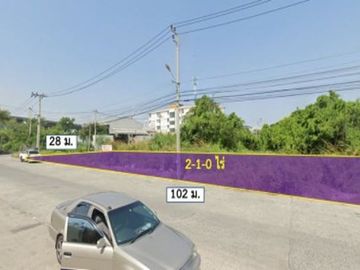 ขาย ที่ดิน ผังสีม่วง ถนนกว้างมาก บางนา กม. 20 ฝั่งขาเข้า 2 ไร่ 1 งาน หน้าศูนย์กระจายสินค้าเซ็นทรัลบางนา