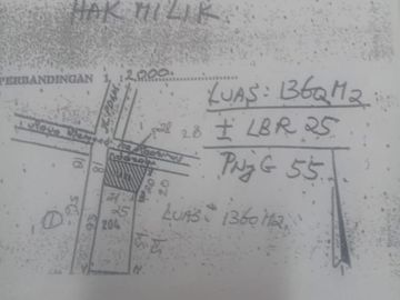 Tanah Dijual Raya Wiyung Jalan Kembar Surabaya
