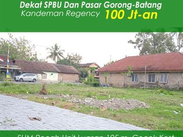 Dekat Pasar Gorong, Kavling Standar Perumahan: SHM Unit