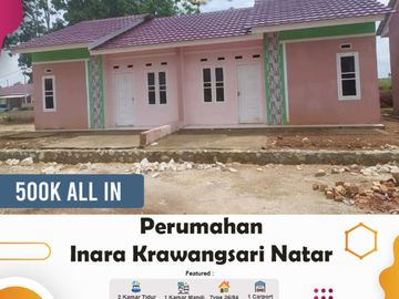 Rumah subsidi angsuran Free di Natar