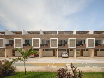 Casa tipo Townhouse en condominio en Dzytia, Mérida Norte