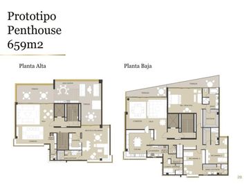 VENTA  Exclusivo Penthouse 729 m2 AMUEBLADO Y DECORADO TEMPORALMENTE RENTADO