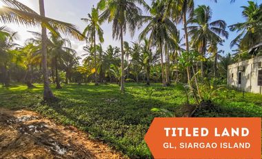 TITLED LOT - CATANGNAN, GENERAL LUNA, SIARGAO ISLAND