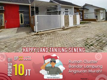 Rumah di tanjung seneng Bandar Lampung Angsuran terjangkau