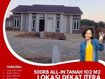 Tanpa DP! Subsidi Dekat Kampus ITERA #01