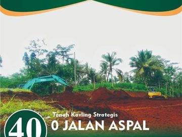 Tanah kavling murah SHM Split Nol Jalan raya Malang