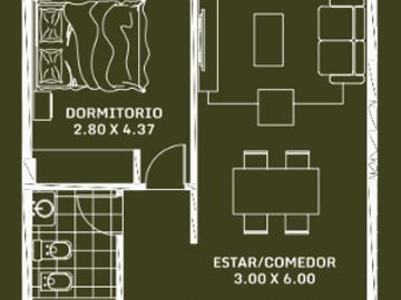 Departamento en venta en Moron Centro
