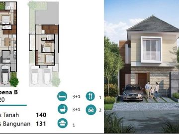Ciamik Mewah, Cluster Acacia, Graha Natura, Surabaya | Br201 G