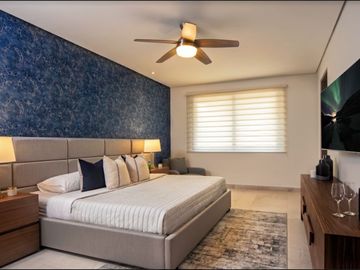 Departamento en planta baja, amplio 214 m2,  piso de mármol, en residencial