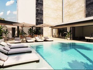 Departamento en planta baja, amplio 214 m2,  piso de mármol, en residencial