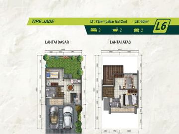 Rumah Modern yang Cantik di Diamond, Golden Stone
