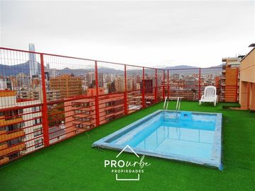 Departamento en arriendo de 2 dorm. en Providencia