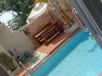 Rumah Mewah Ada Kolam Renang, Full Furnished, Candi kalasan, Manyaran, Pasadena, Semarang Barat