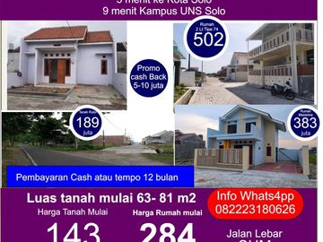 rumah 2 lantai solo rumah 2 lantai mojolaban rumah 2 lantai uns solo