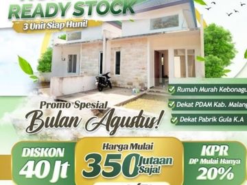 Rumah KPR Termurah Di Kebonagung Kota Malang