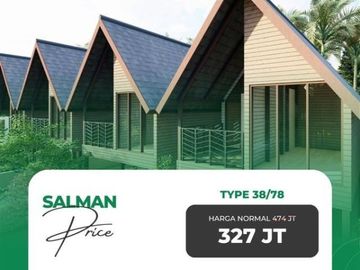 Rumah Termurah Konsep Villa Kayu Kawasatan Wisata Ciwidey Yg indah Sejuk Nyaman