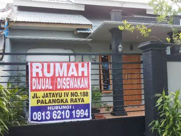 Rumah Dijual/Disewakan Dekat Kantor Walikota Palangka Raya