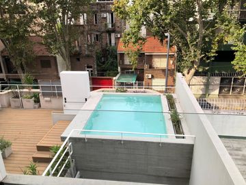 NUÑEZ, Duplex a estrenar de categoria , con pileta parrilla y solarium, Baño y toillette. Fachada de época,