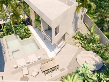 Tulum: Venta de Villas en TWOLUM Villa, con opciones de 4 y 5 Habitaciones