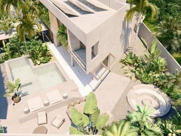 Tulum: Venta de Villas en TWOLUM Villa, con opciones de 4 y 5 Habitaciones