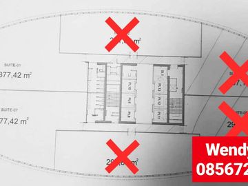 AVAILABLE OFFICE SPACE at AXA TOWER (KUNINGAN CITY) 754sqm (DISEWA)