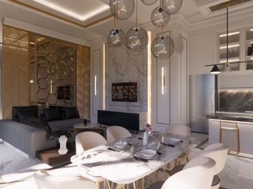 di jual rumah mewah full interior dan isi di jalan cemarah kipas komplek pemda pekanbaru