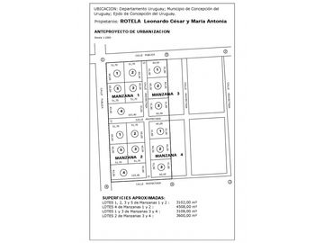 Vendo Terreno de 3100 m2 en Concepción del Uruguay, Entre Ríos.