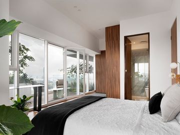 Departamento con doble altura, sky pool, cine, room service, cafeteria, spa, clu