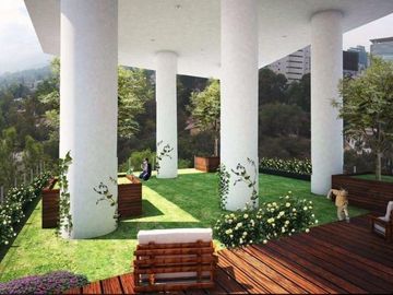 Departamento con doble altura, sky pool, cine, room service, cafeteria, spa, clu