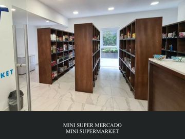 Departamento con doble altura, sky pool, cine, room service, cafeteria, spa, clu