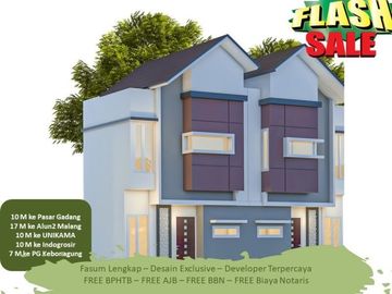Gratis Sofa Tipe 31/63 2 Lantai Rumah Bisa KPR 2KT