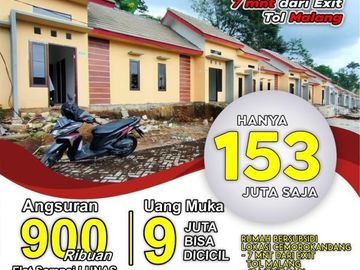 rumah subsidi murah area kedungrejo dekat exit tol sawojajar