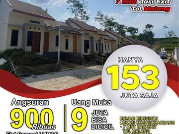 rumah subsidi murah area kedungrejo dekat exit tol sawojajar